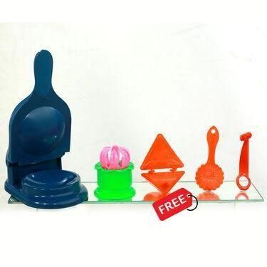 3 in 1 Puri Maker + Free 4 Pcs Snack Maker.