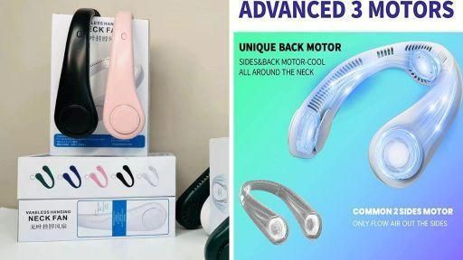 Portable Neck Fan with 5200 Outlets