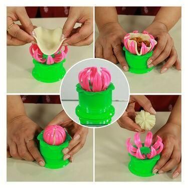 3 in 1 Puri Maker + Free 4 Pcs Snack Maker.