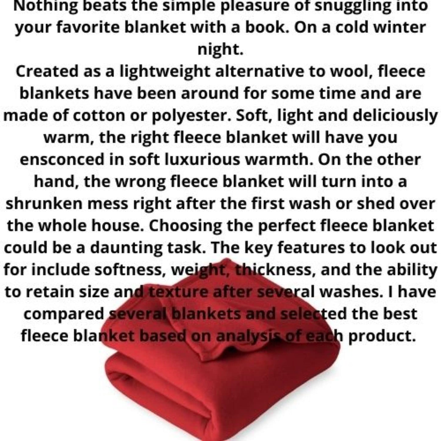 Fleece Solid Single Blanket