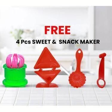 3 in 1 Puri Maker + Free 4 Pcs Snack Maker.