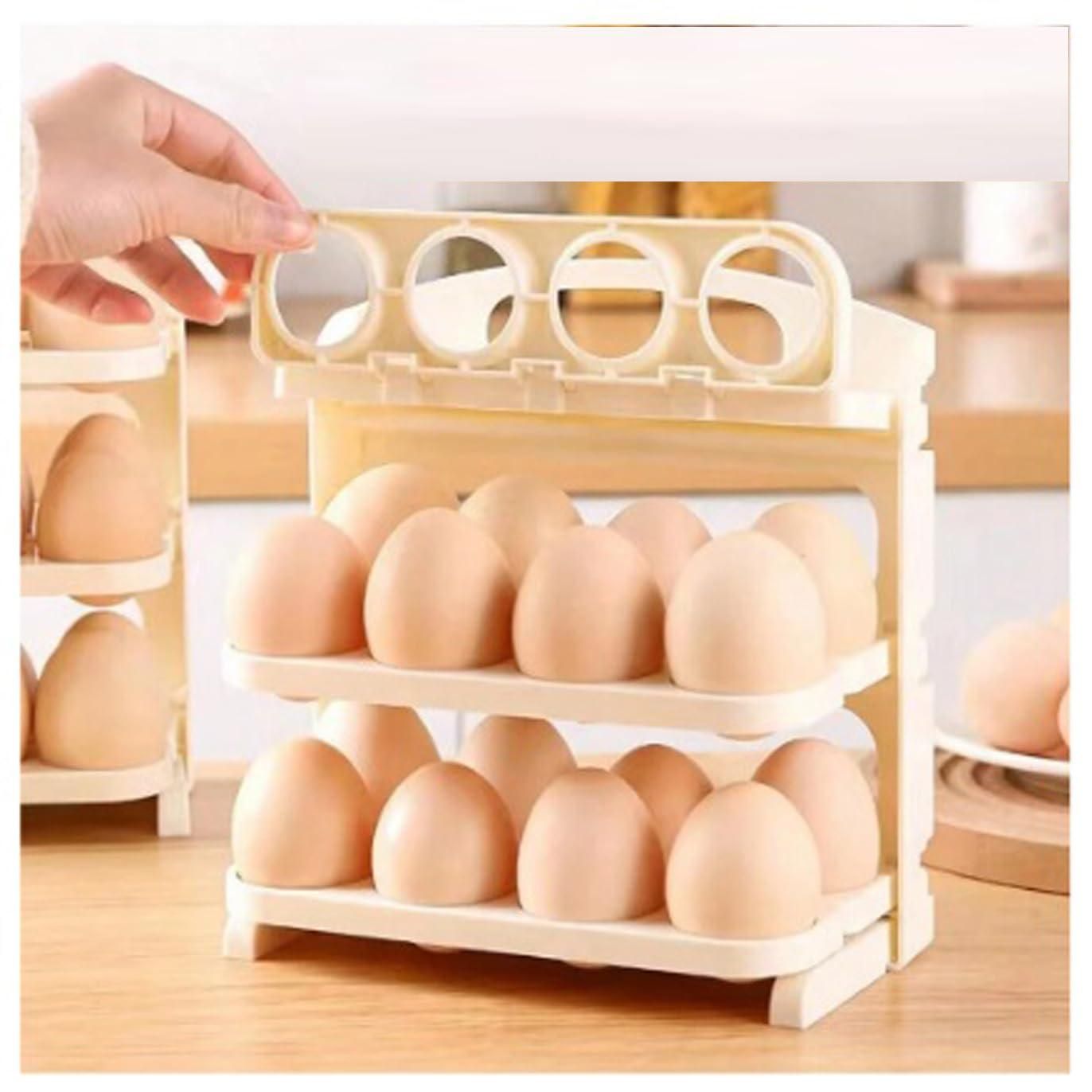 3 Layer Flip Egg Rack