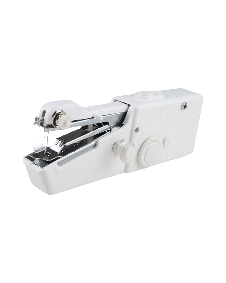 Stitch Handheld Cordless Portable White Sewing Machine