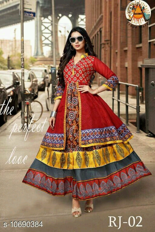 Aagam Graceful Kurtis.