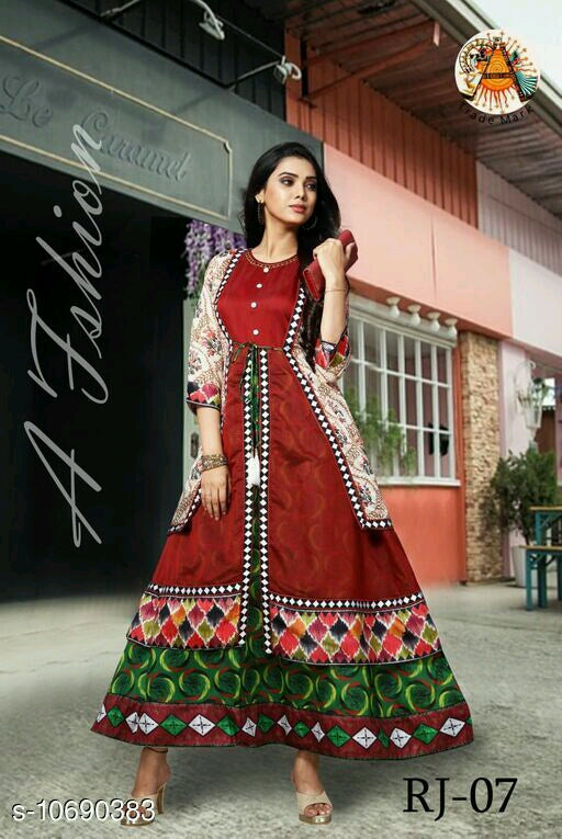 Aagam Graceful Kurtis.