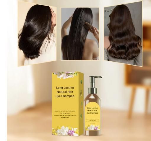 Long Lasting Natural Hair Dye Shampoo 50ML