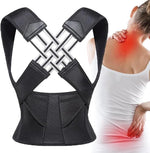 Load image into Gallery viewer, Adjustable Back Posture Corrector/ Slouching Relieve Pain Belt Women Men
