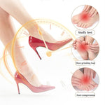 Load image into Gallery viewer, High Heel Cushion Inserts Fabric Forefoot Pads (Pair of 2)
