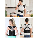 Load image into Gallery viewer, Adjustable Back Posture Corrector/ Slouching Relieve Pain Belt Women Men
