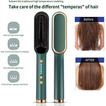 Load image into Gallery viewer, Professional Electric Hair Straightener Comb Brush
