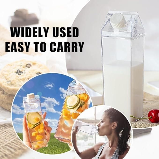 Ecofriendly Plastic Milk Bottle for Refrigerator