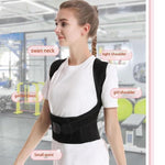 Load image into Gallery viewer, Adjustable Back Posture Corrector/ Slouching Relieve Pain Belt Women Men
