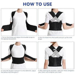 Load image into Gallery viewer, Adjustable Back Posture Corrector/ Slouching Relieve Pain Belt Women Men
