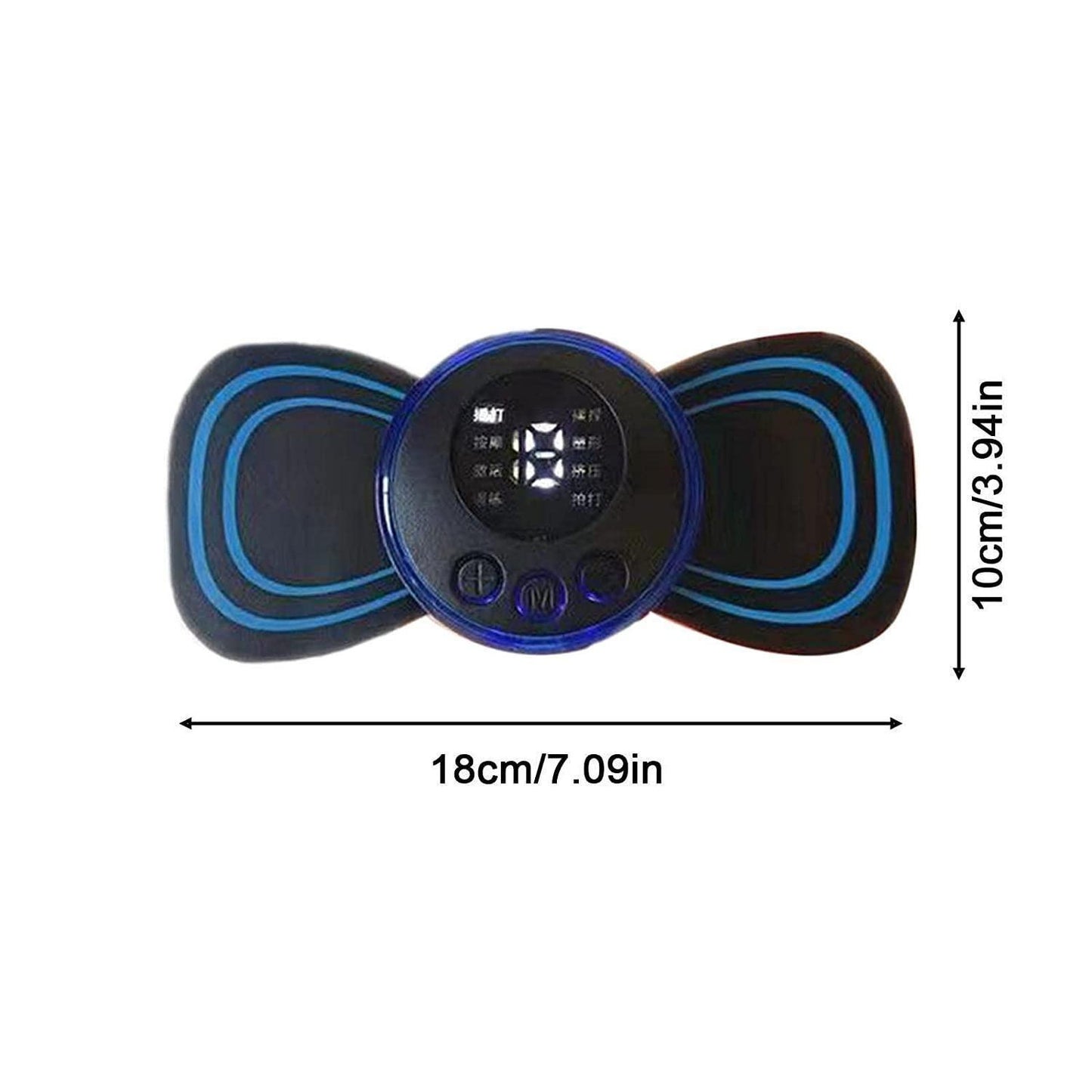 Mini Massager with 8 Modes and 19 Strength Levels,Rechargeable Electric Massager