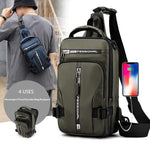 Load image into Gallery viewer, Sling Bag with USB Charging Port
