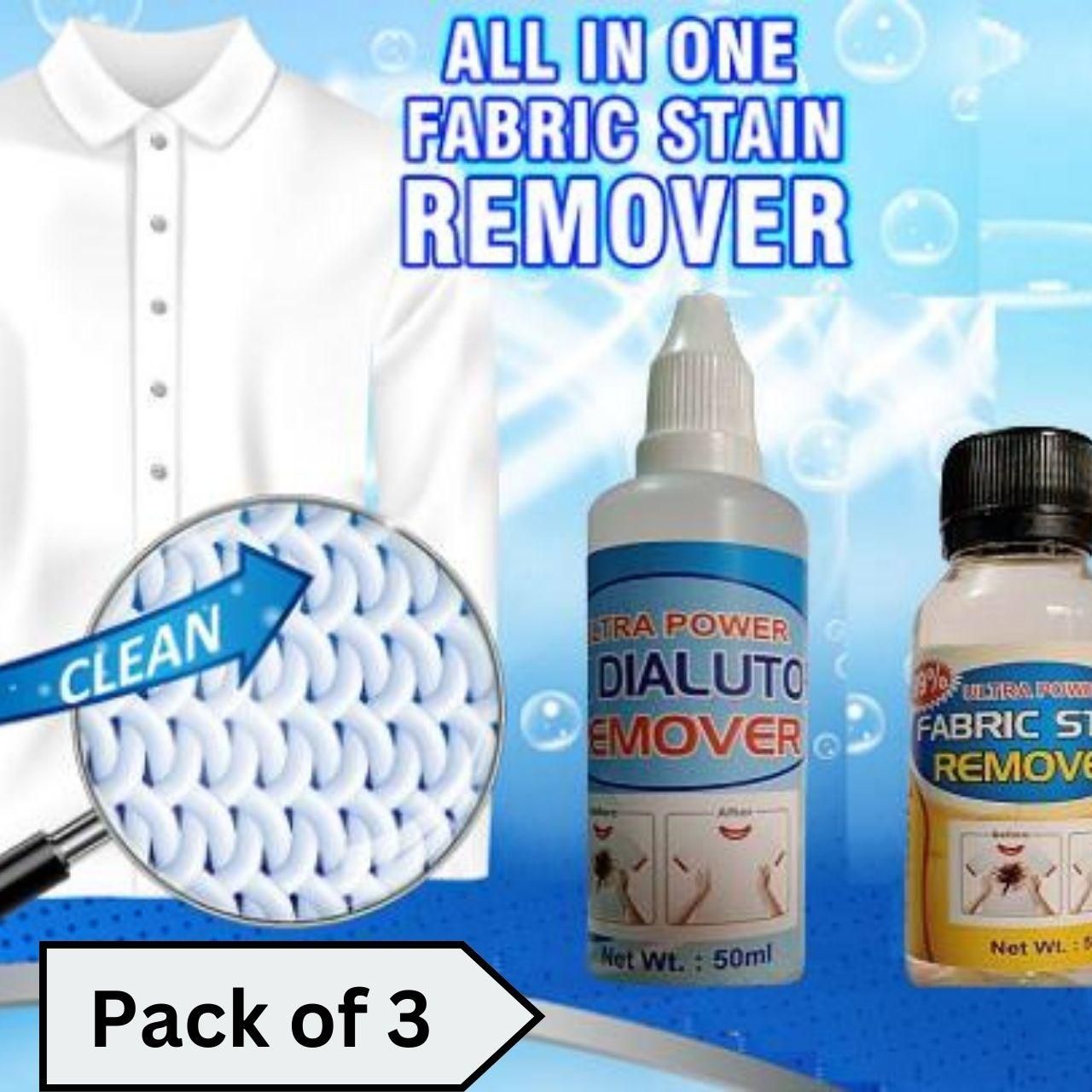 All in One Fabric Stain Remover 50 ML (Pack of 4 Bottle 50 ml Each)