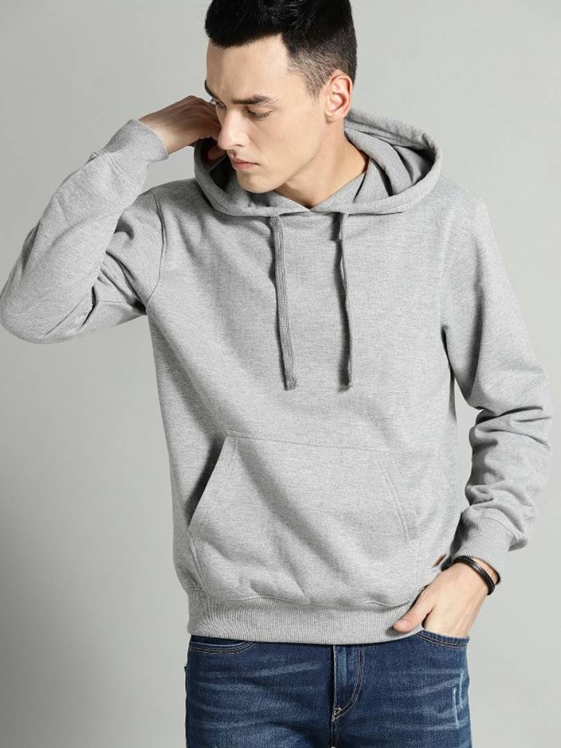 Men s Stylish Full Sleeve Solid Hoodies Telikart World Of Fashion