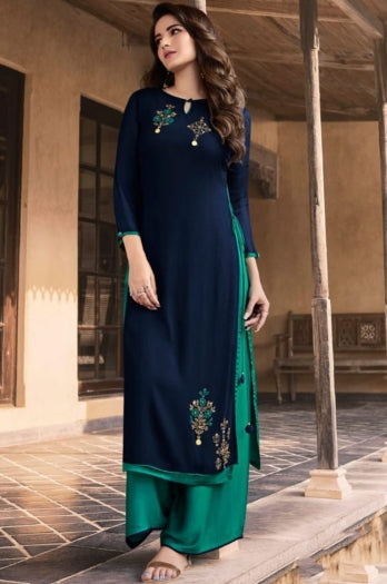 Women Kurta and Palazzo Set