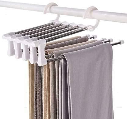 Hanger- 5 Layer Hanger Space Saving Non-Slip Cloth Organizer