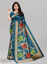 Load image into Gallery viewer, Special Printed Litchi Silk Sarees
