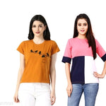 Load image into Gallery viewer, Comfy Latest Women&#39;s T-shirts
