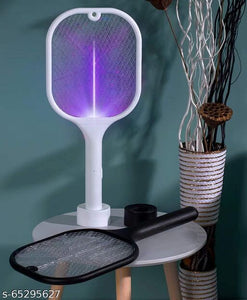 Eco-Friendly Mosquito Insect Killer Racket with Stand