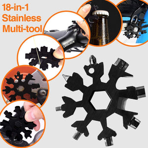 ASEEM 18-in-1 Snowflake Multi-Tool