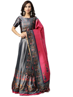 Load image into Gallery viewer, Stunning Printed Silk Lehenga
