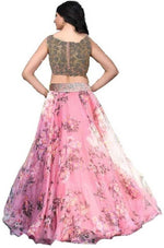 Load image into Gallery viewer, Printed, Embroidered Lehenga Choli
