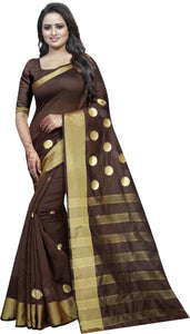 Embroidered Cotton Silk Designer Sarees