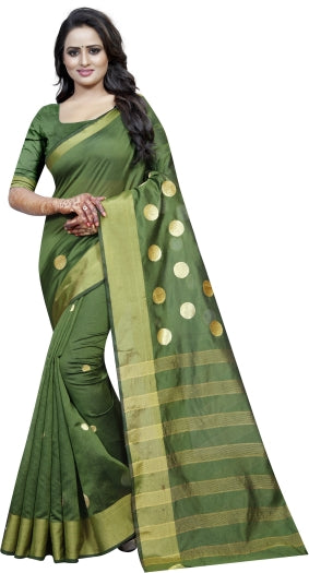 Embroidered Cotton Silk Designer Sarees