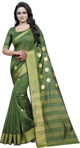 Embroidered Cotton Silk Designer Sarees