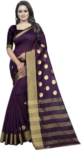 Embroidered Cotton Silk Designer Sarees