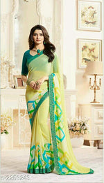 Load image into Gallery viewer, Jivika Pretty Chiffon Printed Sarees.
