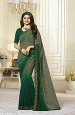 Load image into Gallery viewer, Jivika Pretty Chiffon Printed Sarees.
