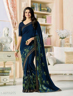 Load image into Gallery viewer, Jivika Pretty Chiffon Printed Sarees.
