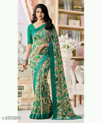 Load image into Gallery viewer, Jivika Pretty Chiffon Printed Sarees.
