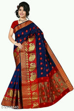 Load image into Gallery viewer, Stylish Banarasi Cotton Silk Sarees.
