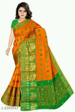 Load image into Gallery viewer, Stylish Banarasi Cotton Silk Sarees.
