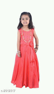 Adorable Kid's Girl's Lycra Gown's.