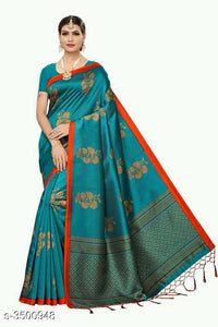 Attractive Art Silk Sarees.