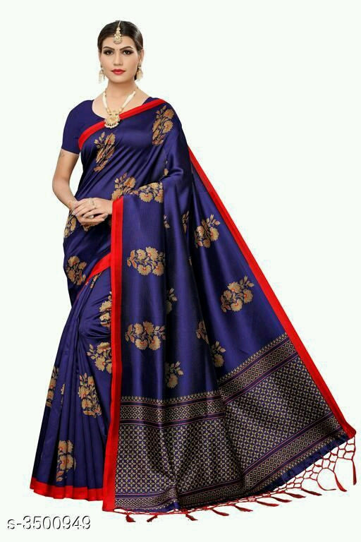 Attractive Art Silk Sarees.