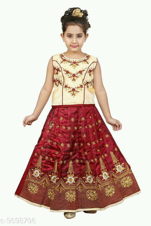 Agile Comfy Kids Girls Lehenga Cholis.