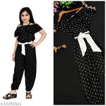 Load image into Gallery viewer, Rayon Bubble Printed Jumpsuit With Separate Belt.
