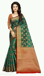 Load image into Gallery viewer, Trendy Women&#39;s Silk Sarees.
