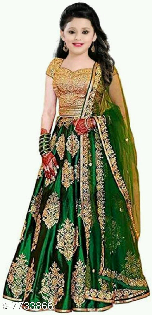 Pretty Designs of Lehengas for Kids That Are Adorable to the T