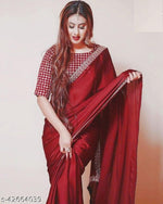 Load image into Gallery viewer, Designer Sequence Work Saree.
