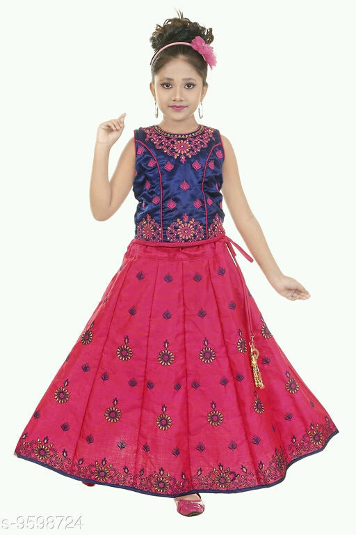 Agile Comfy Kids Girls Lehenga Cholis.