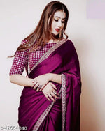 Load image into Gallery viewer, Designer Sequence Work Saree.
