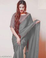 Load image into Gallery viewer, Designer Sequence Work Saree.
